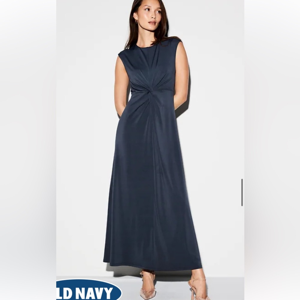 Old Navy Dark Blue Maxi Dress